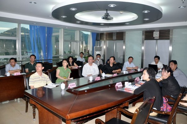 省招收留学生资格评估专家都三明学院考察指导