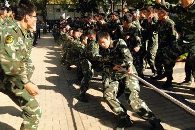 北京林业大学国防生开展多彩文体活动欢度“双节”