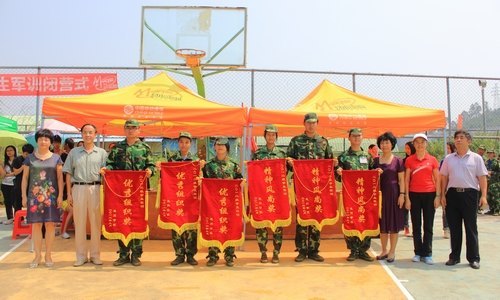 惠州学院2012级学生军训圆满结束