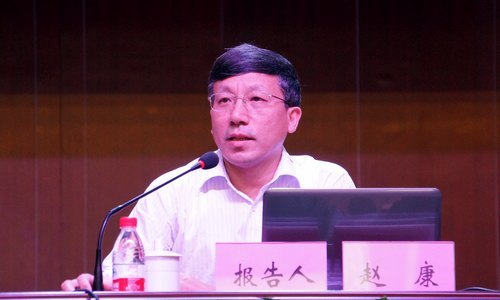 省教育纪工委赵康书记作报告 拉开惠州学院2012年纪律教育月活动序幕