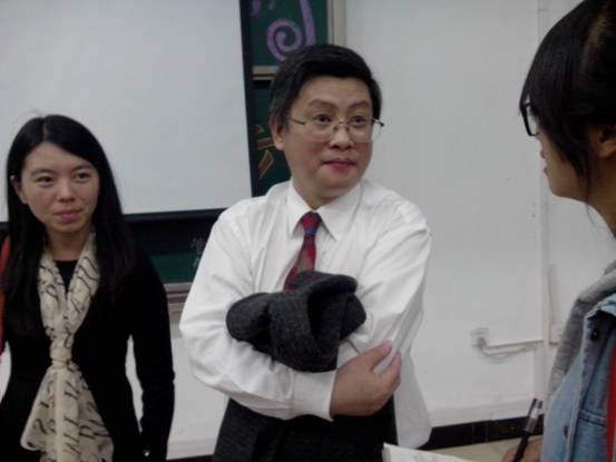 上海交通大学博导唐兴霖来烟台大学文经学院讲座