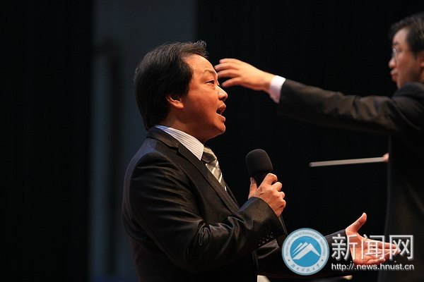 省大学生文工团来湖南科技大学奏响“最炫民乐风”