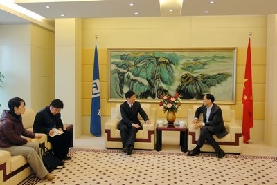 周光耀书记一行赴龙源电力集团股份有限公司交流访问