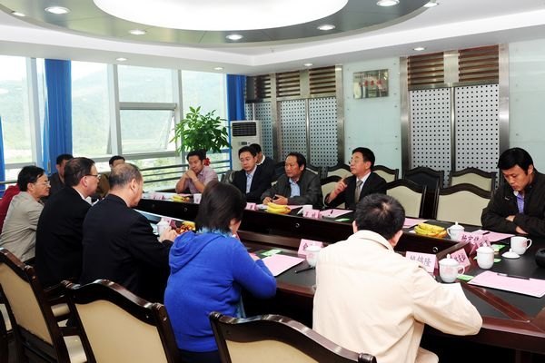 北京林业大学党委书记吴斌一行来校考察