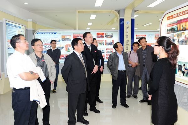 北京林业大学党委书记吴斌一行来校考察