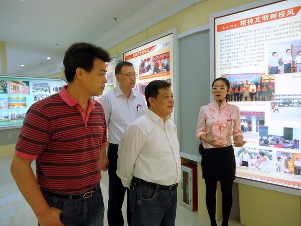 省教育厅张程远副厅长来三明学院考察调研