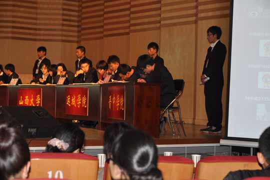 晋中学院代表队荣获教育厅主办的2012山西省人文知识竞赛二等奖