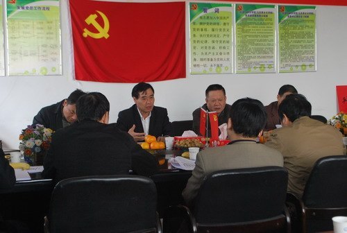 “楚天学者”王朝才教授为新农村发展研究院建设方案问诊把脉