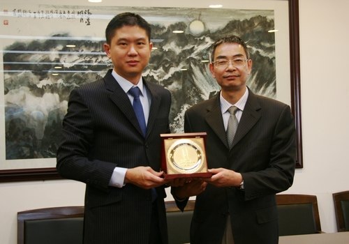 马来西亚驻中国大使馆文化参赞访问台州学院