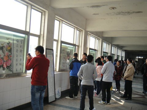 (图文)“喜迎十八大书画展”正式开展