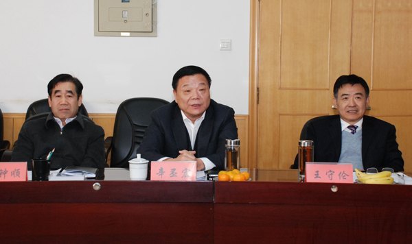 市领导来校调研有关工作