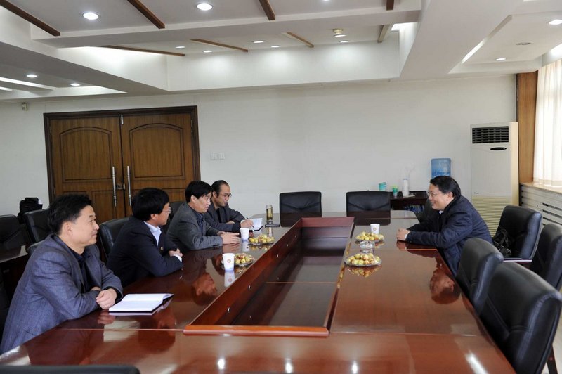 省委高校工委宣教处处长刘欣堂来校考察