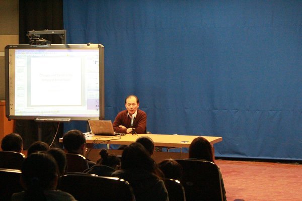 河南大学特聘教授高继海应邀到许昌学院讲学