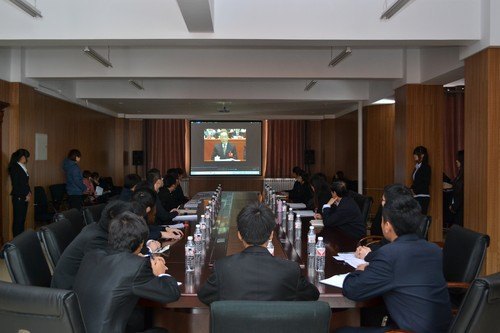 ��������ѧԺ����ѧϰʮ�˴�����̸��