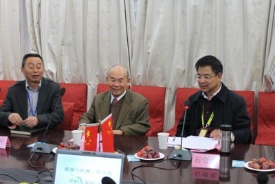 中国工程院院士岑可法来校指导学科发展