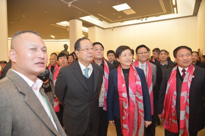 百年校庆师生美术作品展在中国美术馆隆重揭幕