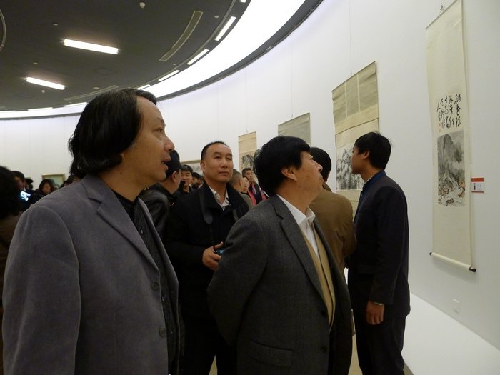 百年校庆师生美术作品展在中国美术馆隆重揭幕