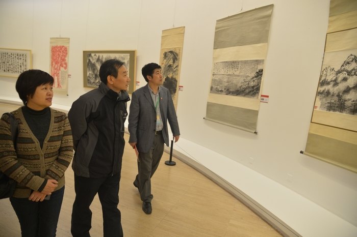 百年校庆师生美术作品展在中国美术馆隆重揭幕