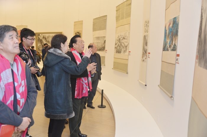 百年校庆师生美术作品展在中国美术馆隆重揭幕