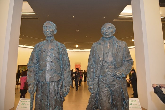 百年校庆师生美术作品展在中国美术馆隆重揭幕