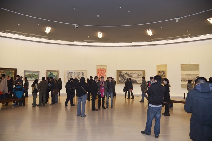 百年校庆师生美术作品展在中国美术馆隆重揭幕