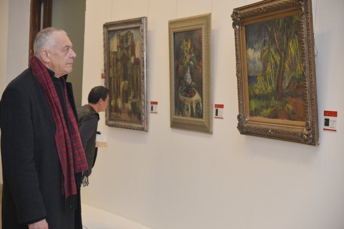 百年校庆师生美术作品展在中国美术馆隆重揭幕