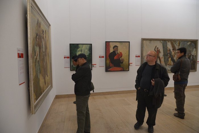 百年校庆师生美术作品展在中国美术馆隆重揭幕