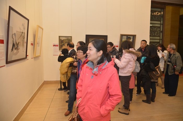 百年校庆师生美术作品展在中国美术馆隆重揭幕