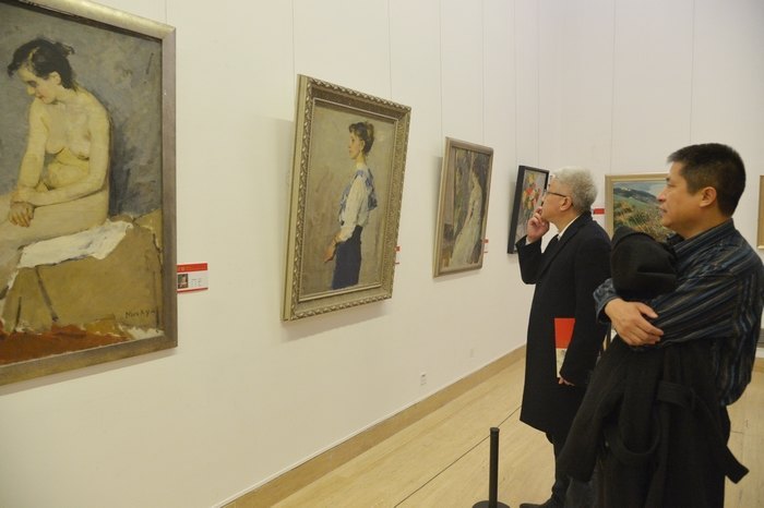 百年校庆师生美术作品展在中国美术馆隆重揭幕