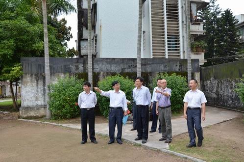 凌靖波、李润到光华校区考察、成教学院调研