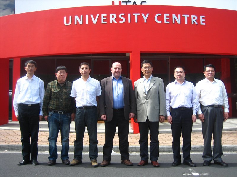 校党委副书记傅洪涛率团访问澳大利亚合作院校