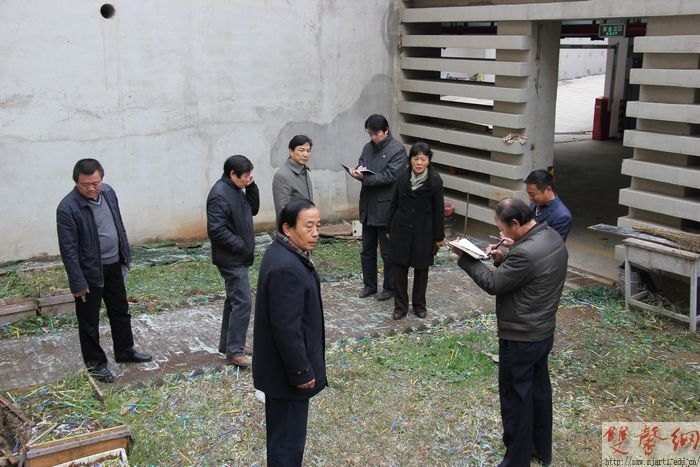 南京艺术学院开展校园环境建设项目现场检查会