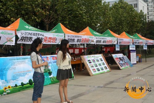 【组图】江汉大学文理学院2012级新生接待工作圆满结束