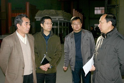 鹿晓阳副校长现场检查国家级实验教学示范中心验收准备工作