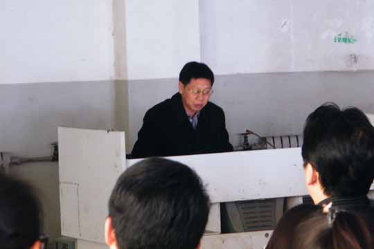 山西大学朱专法博士来晋中学院作专题讲座