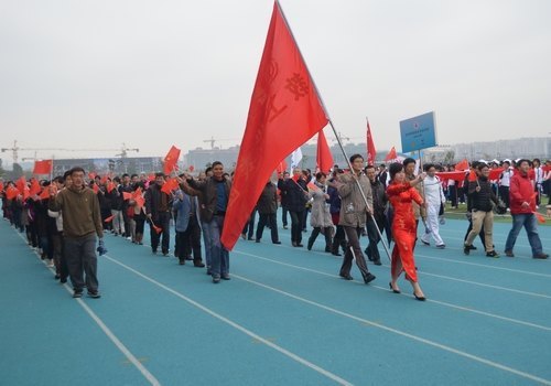 校第22届田径运动会(椒江校区)隆重开幕