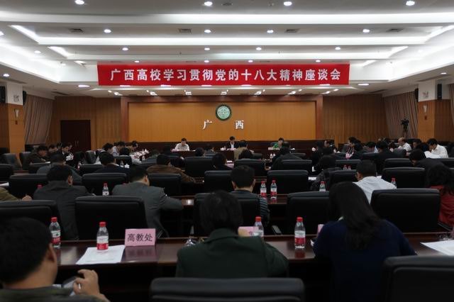 刘力书记在全区高校学习贯彻党的十八大精神座谈会上发言