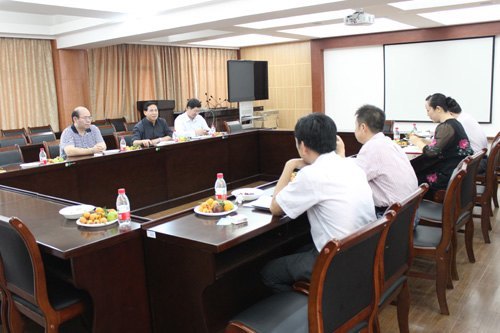 玉林师范学院王志明副书记率队到广西师范学院考察交流