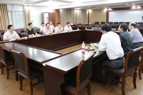 玉林师范学院王志明副书记率队到广西师范学院考察交流