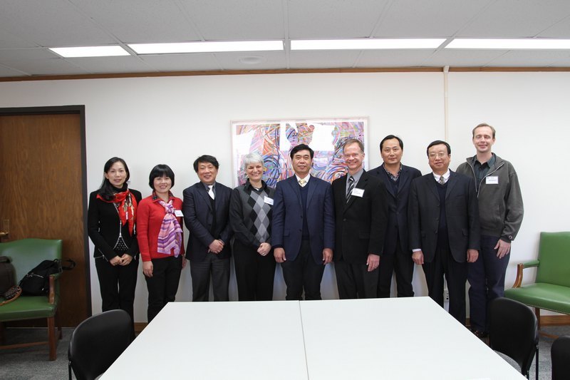 副校长董仕节率团访问加拿大、美国合作高校