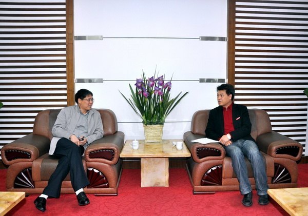 市财政局领导来校考察调研