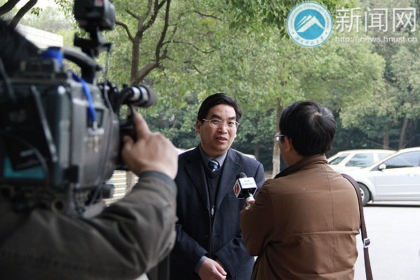 湖南教育电视台来校采访先进就业工作经验