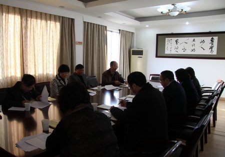 台州市社科联主席金先龙一行来校指导工作