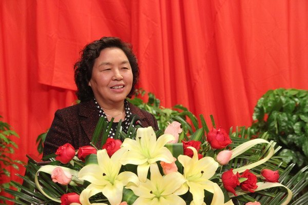 林炎志为郑州职业技术学院师生作学习宣传党的十八大精神报告