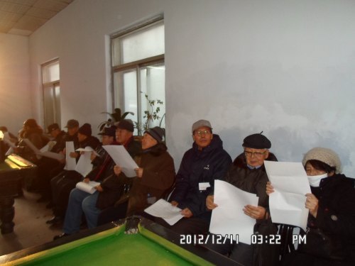 通化师范学院离退休教职工成立合唱团