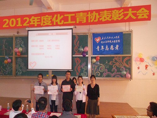 化工青协隆重举行2012年度总结表彰大会