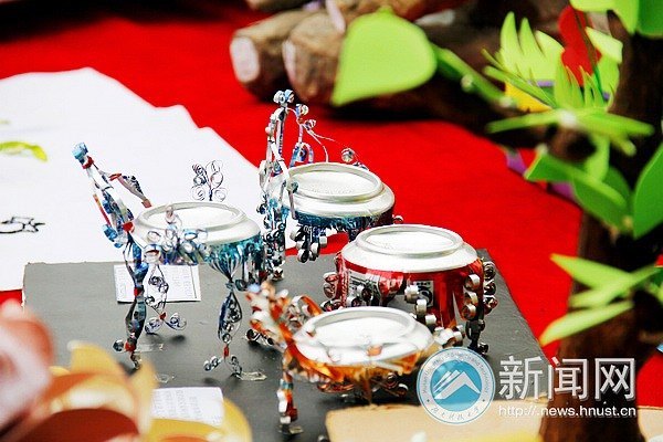 湖南科技大学第七届宿舍文化艺术节优秀作品顺利展出