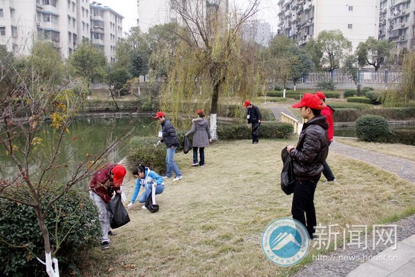 文明校园 从小事做起