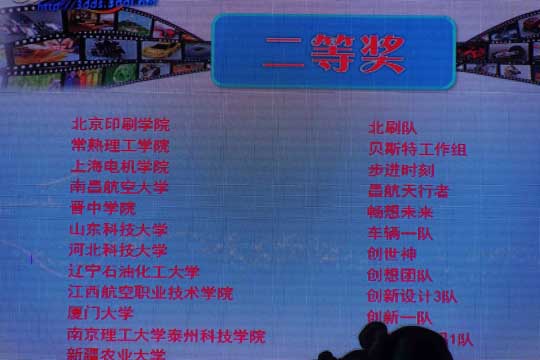 机械学院参加第五届全国三维数字化创新设计大赛获二等奖