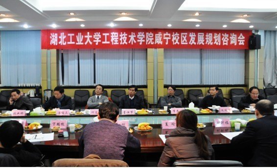工程技术学院召开咸宁校区发展规划专题咨询会